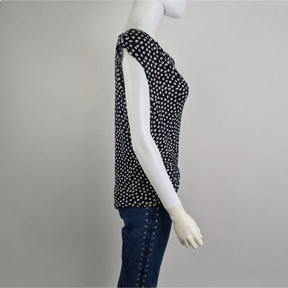 Polka Dot Blouse M - Picture 4 of 6
